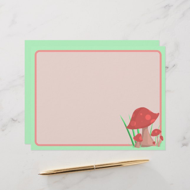 ムシエガーデン レターヘッド (正面/裏面インサイチュ)