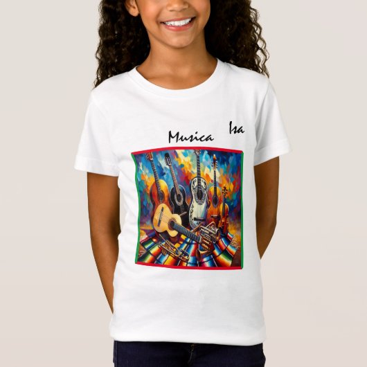 ムシカガール Tシャツ (正面)
