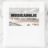 ムシカホリック長方形貼りシール 長方形シール (バッグ)