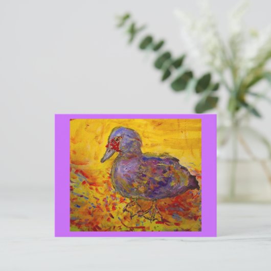 ムシガモ ポストカード (スタンド正面)