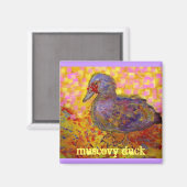 ムシガモ マグネット (正面/裏面)