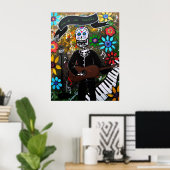 ムシケロの死の日 ポスター (ホームオフィス)