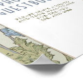 ムシャのヴィンテージ アールヌーボー フォト ゲストブック サイン (角)