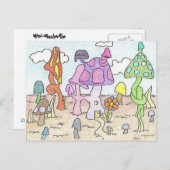 ムショームハウスおもしろい ポストカード (正面/裏面)