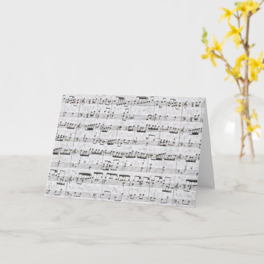 ムシー カード (黄色い花)