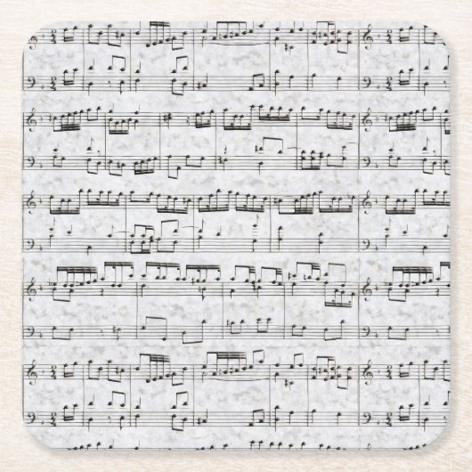 ムシー スクエアペーパーコースター (正面)