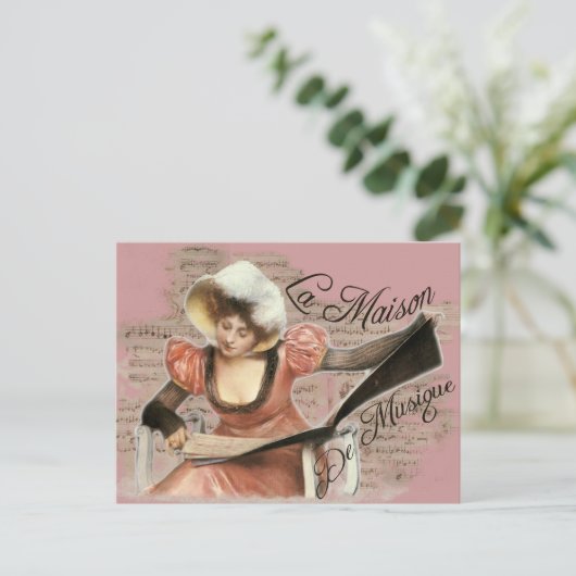 ムジケ ポストカード (スタンド正面)