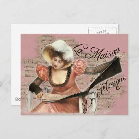 ムジケ ポストカード (正面/裏面)