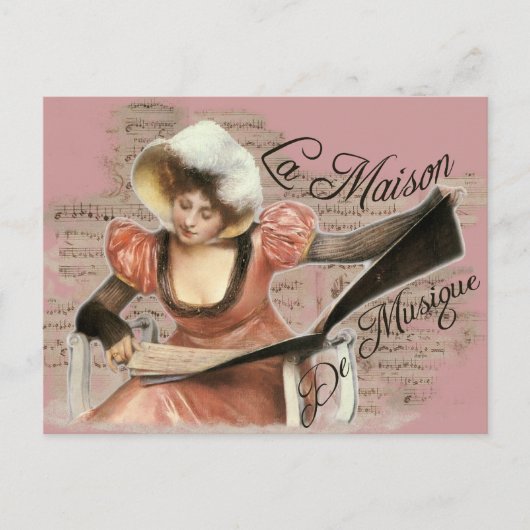 ムジケ ポストカード (正面)