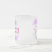 ムジャクシタス降水量 フロストグラスマグカップ (中央)