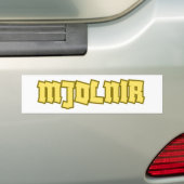 ムジョルニル バンパーステッカー (車上)