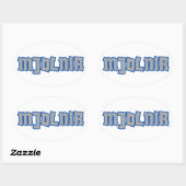 ムジョルニールノース神話 楕円形シール (シート)