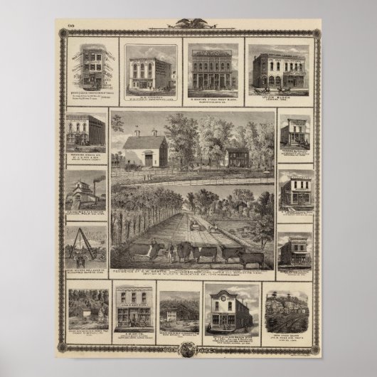 ムスカチンのレジデンスとビジネス ポスター (正面)