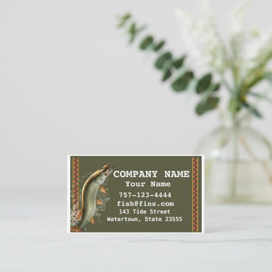 ムスキーのジャンプ 名刺 (スタンド正面)