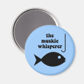 ムスキーウィスパー魚釣り マグネット (正面/裏面)
