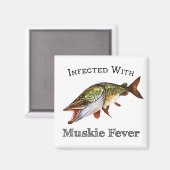 ムスキー熱に感染する マグネット (正面/裏面)