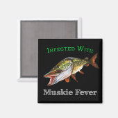 ムスキー熱に感染する マグネット (正面/裏面)