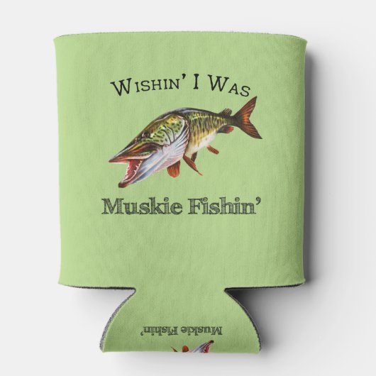 ムスキー釣りを夢見て 缶クーラー (裏面)