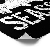 ムスキー魚釣り吸盤シーズンムスキー ポスター (角)