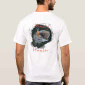 ムスキー、フィッシュオン Tシャツ (裏面)