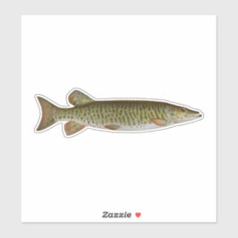 ムスキー – 淡水魚釣り シール