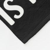 ムスクおもしろいーストリートワークアウトスポーツトレーニングシンプルカル フリースブランケット (角)