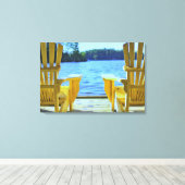 ムスコカチェアキャンバス キャンバスプリント (インサイチュ (ウッドフロア))