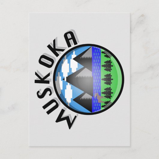 ムスコカデザイン – はがき (正面)