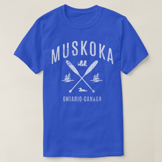 ムスコカ交差点アーチ小 Tシャツ (デザイン正面)