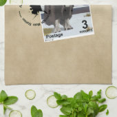 ムスコックススタンプ土産 キッチンタオル (折り畳み)