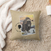 ムスコックススタンプ土産 クッション (ブランケット)