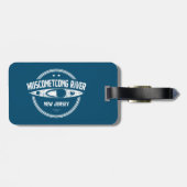 ムスコネツコンリバーニュージャージーカヤック ラゲッジタグ (裏面横)