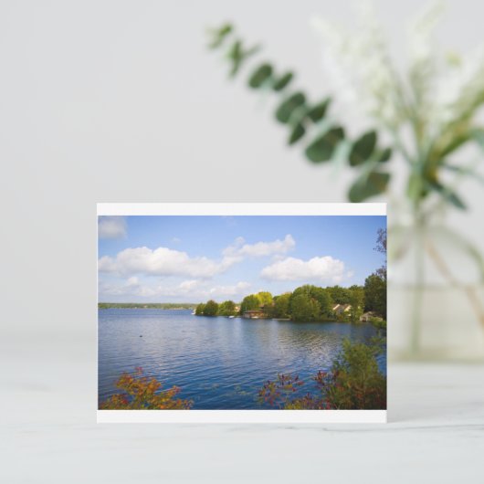 ムスコーカ湖 ポストカード (スタンド正面)