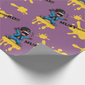 ムスタアーアルパープルラッピング紙 ラッピングペーパー (角)