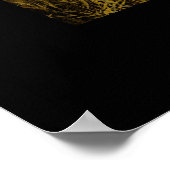 ムスタスペインのング、Bald Eagle、銀河系・アートのポスター ポスター (角)