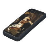 ムスタスペインのンニューワールド騎馬愛好家アート Case-Mate iPhoneケース (下部)