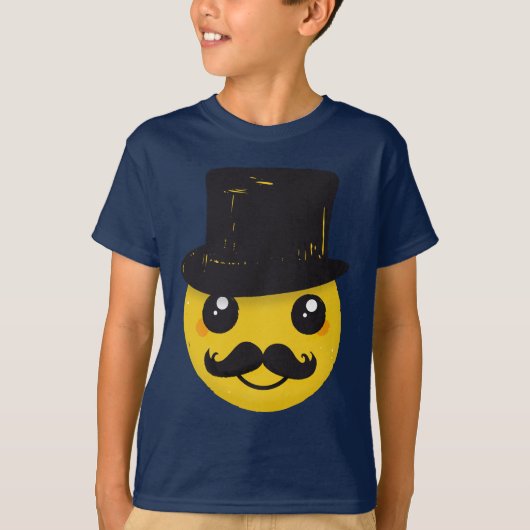 ムスタチェさん Tシャツ (正面)