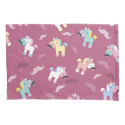 ムスタチオ・ユニコルニオ！ 枕カバー (正面)