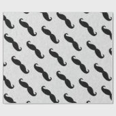 ムスタッシュファーザーズデイグリッター ラッピングペーパー (フラット)