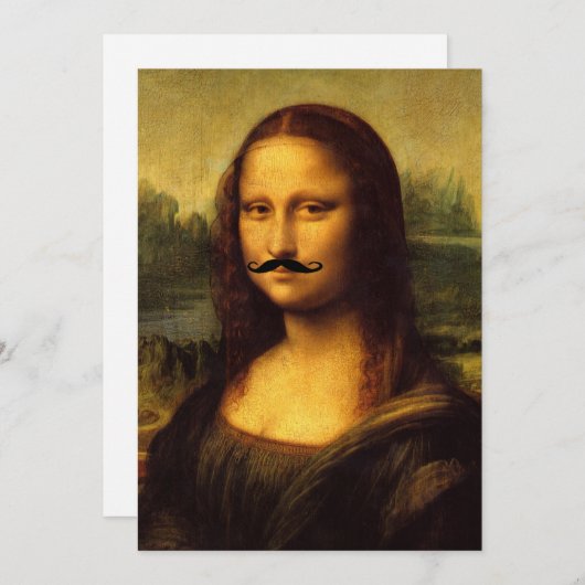 ムスタヒオエドモナリサ 招待状 (正面/裏面)