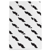 ムスタヒシックバースデーパーティー抱き枕 ミディアムペーパーバッグ (正面)