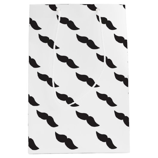 ムスタヒシックバースデーパーティー抱き枕 ミディアムペーパーバッグ (正面)