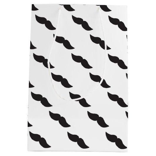 ムスタヒシックバースデーパーティー抱き枕 ミディアムペーパーバッグ (裏面)