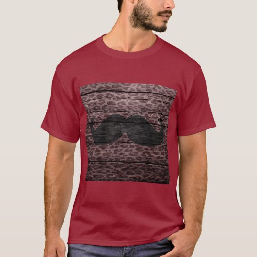 ムスタヒョウヴィンテージ#6 Tシャツ (正面)