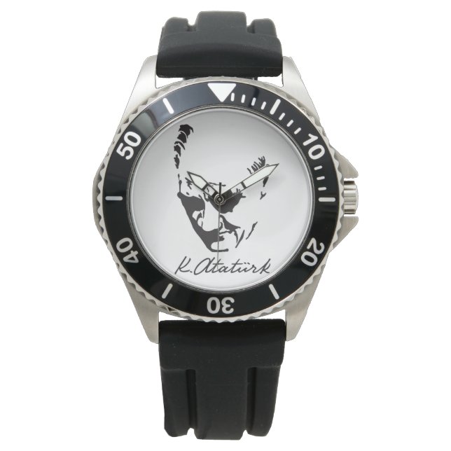 ムスタファケマルのアタチュルク 腕時計 (正面)