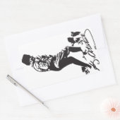 ムスタファケマルのアタチュルク 長方形シール (封筒)