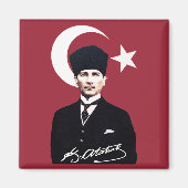 ムスタファケマルアタテュルク マグネット (正面)