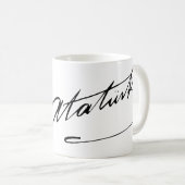 ムスタファケマルアタテュークカップ コーヒーマグカップ (正面右)