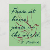 ムスタファ・ケマル・アタテュルク ポストカード (正面)