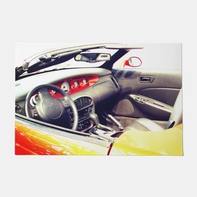 ムスタンインテリア ドアマット (正面)